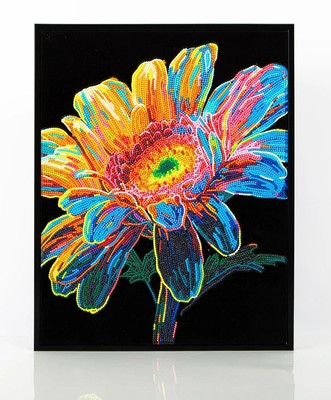 Diamond Painting Neon Gerbera 