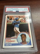 1983 Topps Traded - Darryl Strawberry #108T 1 Star Back (RC).  PSA 6
