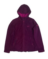 Mountain Hardwear Women  s Lined Fleece Jacket Plum Full Zip Size Medium