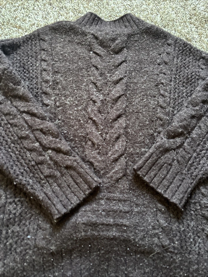 Suéter Boho Cuello Alto Marrón World Market, Talla Única Foto 4 de 4