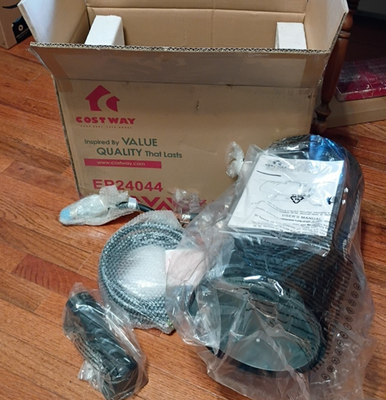 #ad #ad Costway 60000 BTU Forced Air Propane Heater Portable Space Heater NIB Workshop $69.95