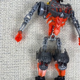 Lego Bionicle Skull Grinder 70795 Orange Silver Fair NOT COMPLETE