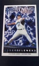 Roger Clemens Toronto Bluejays #6162 Lightning Strike MLB MINI 4x6 POSTER