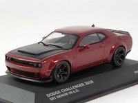 Dodge Challenger Srt Demon V8 6,2 2018 Dark Red Solido S4310304 1:43 Usa Car Rot