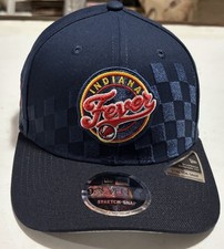 Unisex New Era Navy Indiana Fever Logo 9FIFTY Snapback Hat