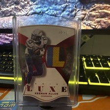 Panini 2015 Luxe Die-Cut Memorabilia Prime Keenan Allen Chargers #31 /49