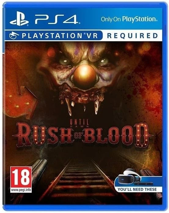 Until Dawn Rush of Blood PS4 VR Required Brand New & Sealed - Image 3 of 4
