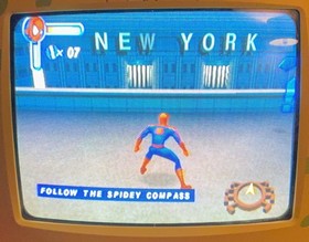 FULLY WORKING, DAMAGED MANUAL - NO REG CARD: Spider-Man - Sega Dreamcast