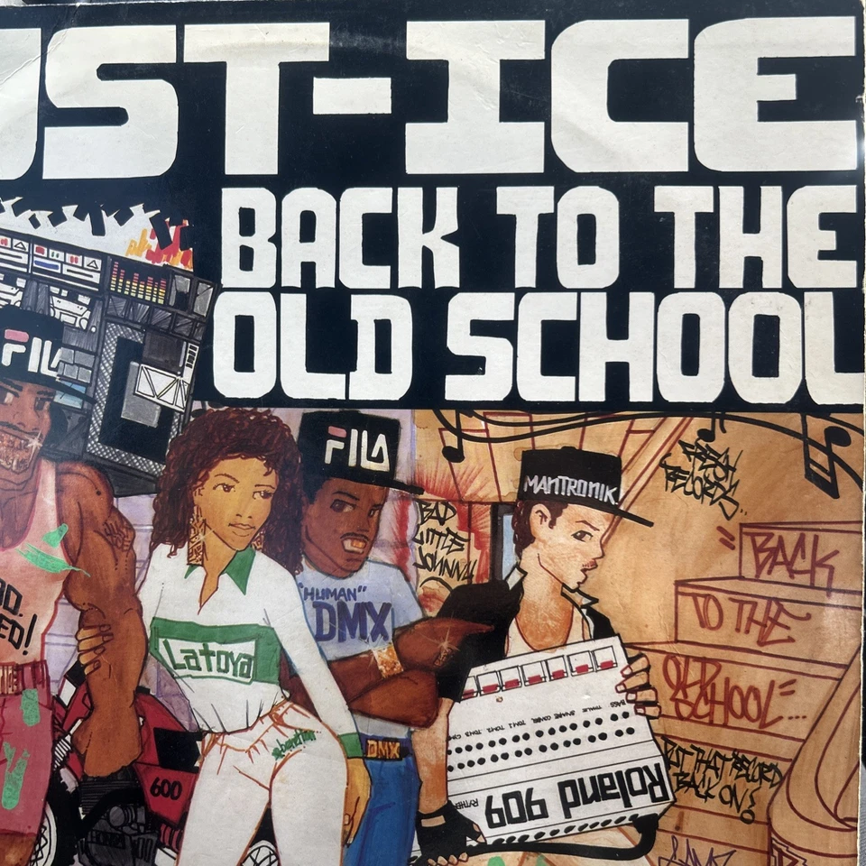 Just-Ice – Back To The Old School Vinyl Record 12" LP LPRE-001 Foto 4 de 4