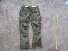 polo ralph lauren camo cargo pants Military Surplus button fly mens 32x32