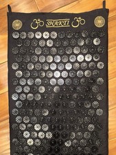 ShaktiMat Premium Acupressure Mat Level 2 Intensity Shakti Black Used Once Back