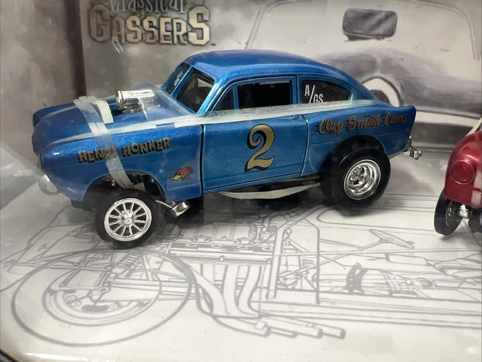 Hot Wheels Classical Gassers Vehicle Car Set - SEALED - Image 3 of 4