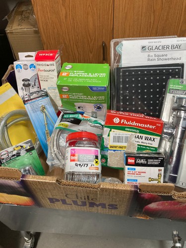 Assorted Plumbing Lot All New Products Some Open Packages Various Sizes