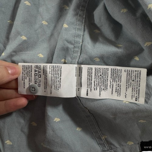 Prana Shirt Mens Xl Blue Button Up Outdoor Short Sleeve All Over Print - Picture 10 of 10