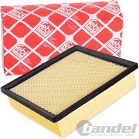 Febi Luftfilter LUFT-FILTEREINSATZ FüR Fiat Fullback 2.4 D 4X4 Mitsubishi L200