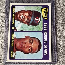 1965 Topps - 1965 Rookie Stars Cesar Tovar, Sandy Valdespino #201 (RC)