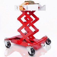Transmission Jack 450lbs Low Profile Heavy Duty Lift 7-23 Red