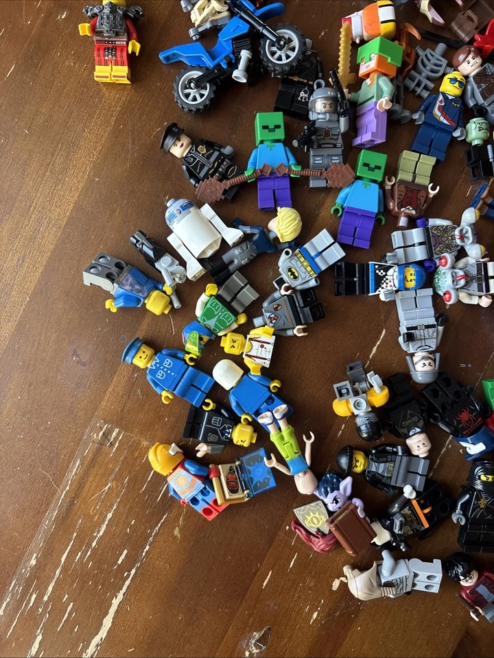 HUGE Bulk Lego Minifigures Lot Of 100+ Rare Marvel Star Wars & City Harry Potter - Image 2 of 4