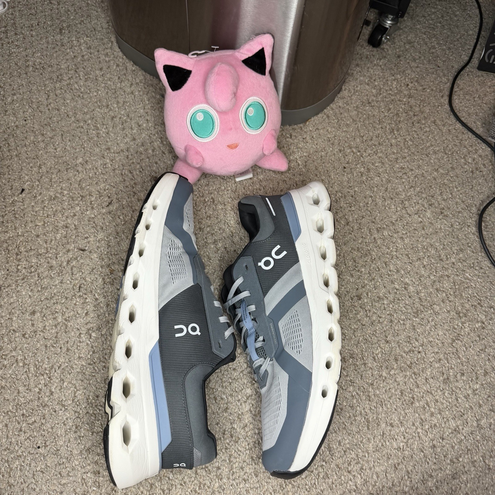 On Cloudrunner 2 Alloy Chambray Running Sneakers … - image 5