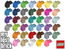 LEGO - Teil 6091 - Stein 1x2x1 1/3 gebogene O...