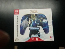Nintendo Switch Rematch Glow Rechargeable Wireless Controller - Link Hero