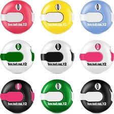 9 Pcs Golf Score Counter Mini Golf Stroke Counter Clicker Accessories for Wom...