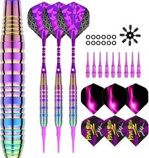 Lavishio 3-Pieces Plastic Tip Darts,Professional Soft Tip Darts Set 21g Darts...