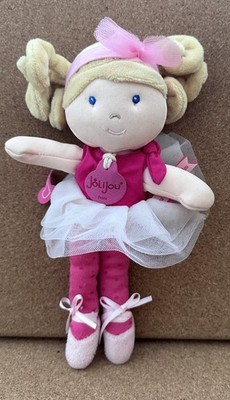 Jolijou Doll Little Tutu Doll Plush Doll 8  Blond Hair PARIS