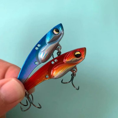 6 Pack Blade Metal VIB Fishing Lures 5-14G Wobbler Vibration Baits Trout Bass