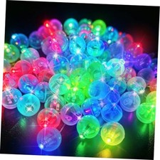 200 Pcs Mini LED Ballon Lights Long Standby Time Waterproof Mini Multicolor