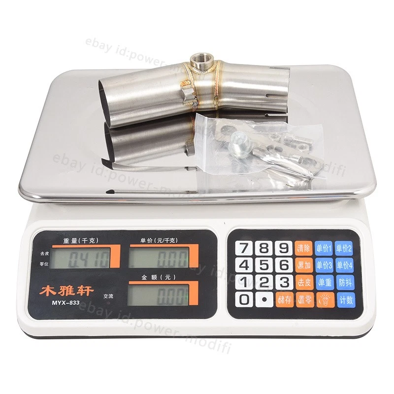 Silenciador deslizable tubo de escape ER6N \F para Kawasaki Ninja 650R EX650 2006-2011 Foto 3 de 4