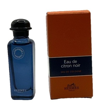 HERMES EAU DE CITRON NOIR EDC 7.5ml / 0.25 OZ Splash MINI RARE