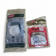 VTG Coleman Mantles Lot NIP #21 21A104T 21A101GR Lantern Camping