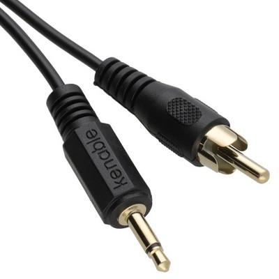3M 3.5mm Mono Jack Stecker Einzel Rca Phono Anschlusskabel [008247]
