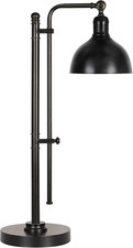 Industrial Adjustable Desk Lamp for Home Office, Farmhouse Table Lamp 29''-38'',