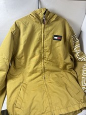 Tommy Hilfiger Boys Youth Fashion Jacket Golden Ochre Size M NEW