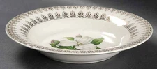 Limoges-American Trillium Rimmed Soup Bowl 318754