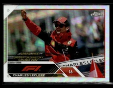 2023 Topps Chrome Formula 1 #174 Charles Leclerc Refractor card