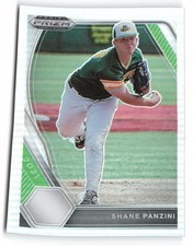 2021 Panini Prizm Draft Picks #PDP108 Shane Panzini Silver Prizm Red Bank