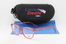 NEW RAY-BAN JUNIOR RB 9097V 3936 CLEAR PINK AUTHENTIC EYEGLASSES 44-16