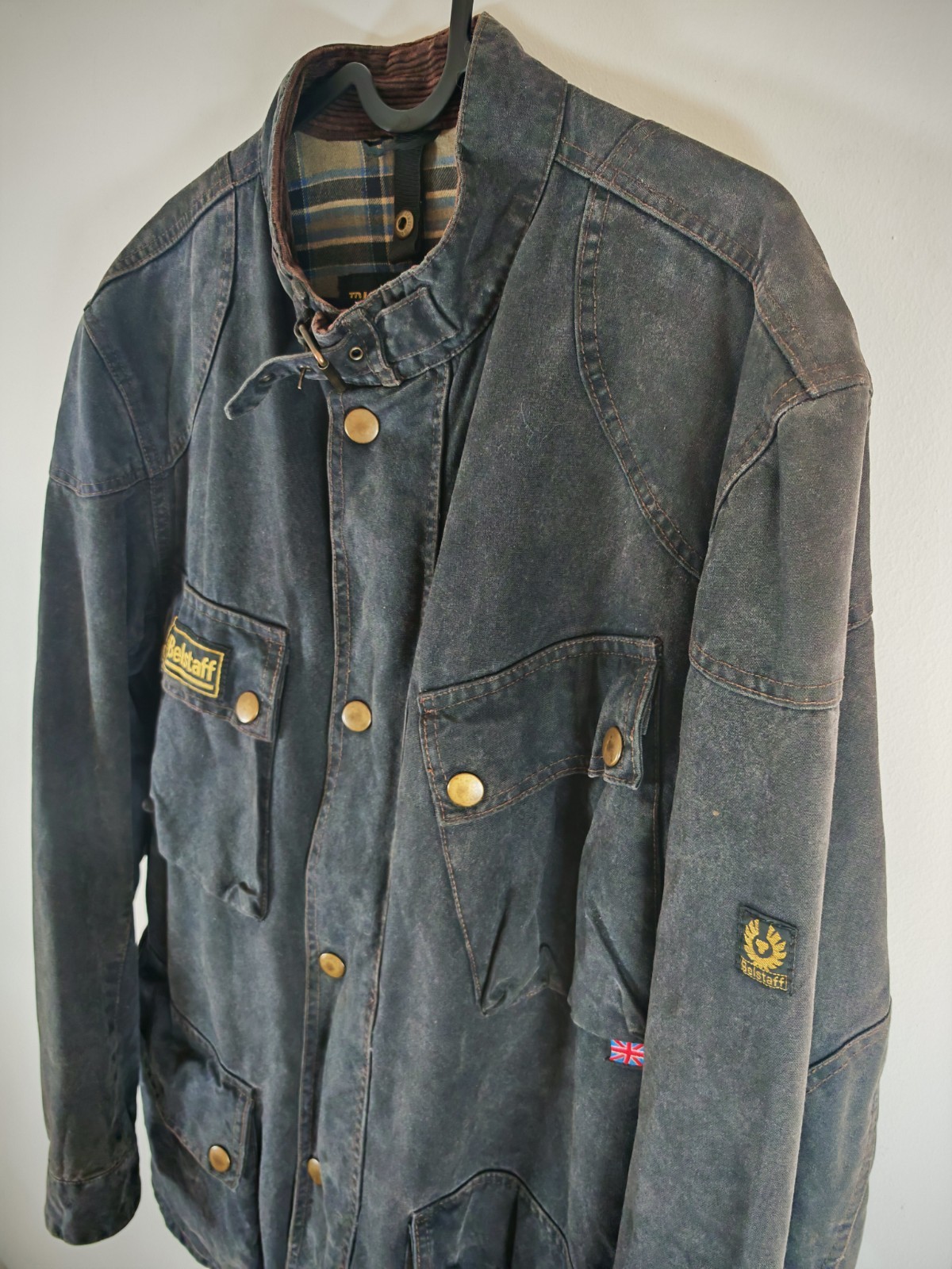 Belstaff Trialmaster Che Guevara Waxed Cotton Motorcycle Biker Jacket Size L image 10