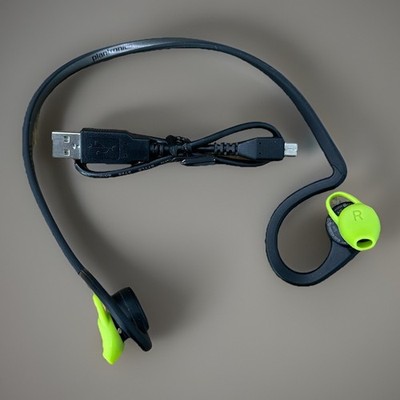Plantronics - BackBeat FIT Wireless Sport Headphones Black *For Parts or Repair*