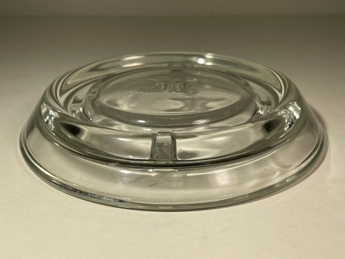 Hilton Hotel schwerer Glas Aschenbecher - 5" Durchmesser mit Hilton Logo Vintage - Bild 15 von 24