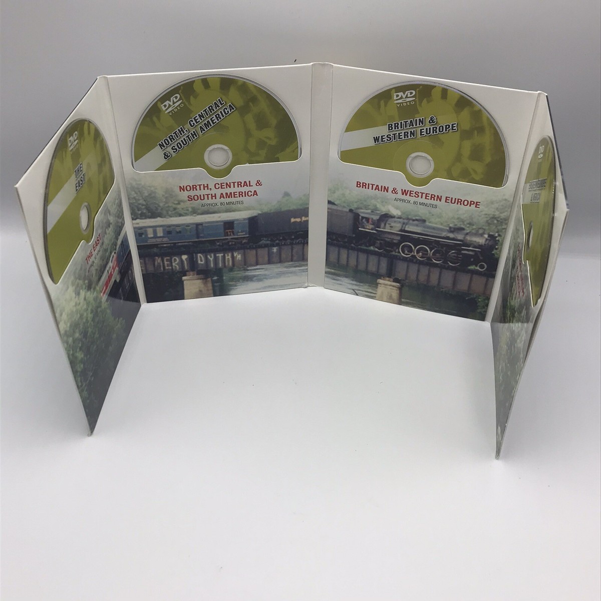 Trains Around the World 4 DVD set | eBay