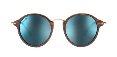Swell Vision Coco Brown Round Bamboo Sunglasses | Polarized - UV400 Eyewear
