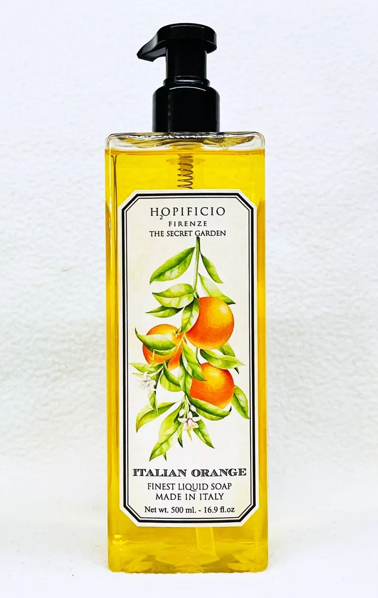 1 Pecksniff s Hopificio ITALIAN ORANGE Liquid Hand Soap Wash 16.9 oz