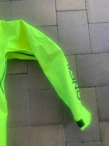 O'Neal Tsunami Regen Jacke MX DH Moto Cross Downhill wasserdicht MTB Gr. S neon - Bild 5 von 5