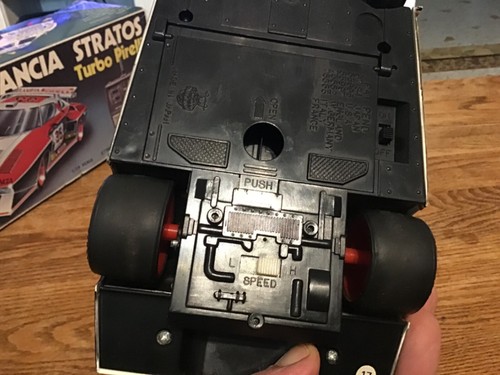 Nikko vintage rc car voiture Lancia Stratos turbo Pirelli radio control 1/16 - Photo 10/24