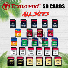 Transcend SD Card 4 8 16 32 64 128 GB SDHC SDXC Memory Flash MB/s lot Fast