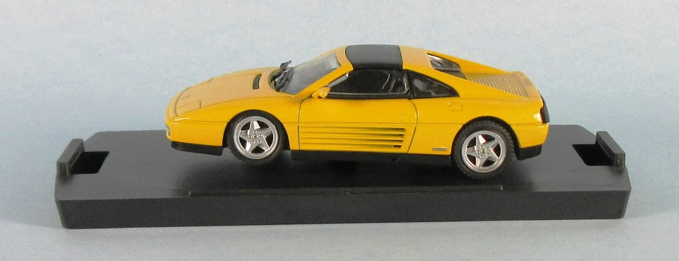 BANG 1995 Ferrari 348 TS Stradale (amarillo) escala 1/43 modelo diecast ¡NUEVO, RARO! Foto 2 de 4